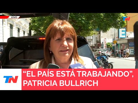 PATRICIA BULLRICH I La mayoría está trabajando