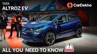Tata Altroz EV | Range, Expected Price, Launch & Rivals! | #In2Mins | CarDekho.com