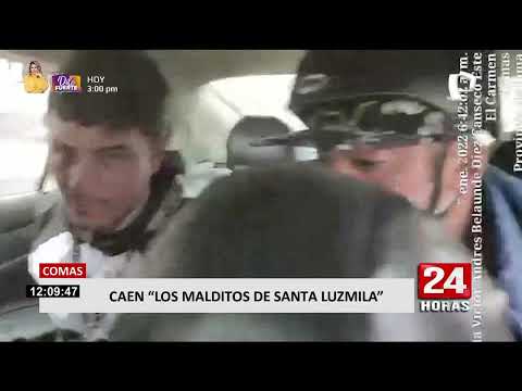 'Malditos de Santa Luzmila': extranjeros causaban terror en Comas