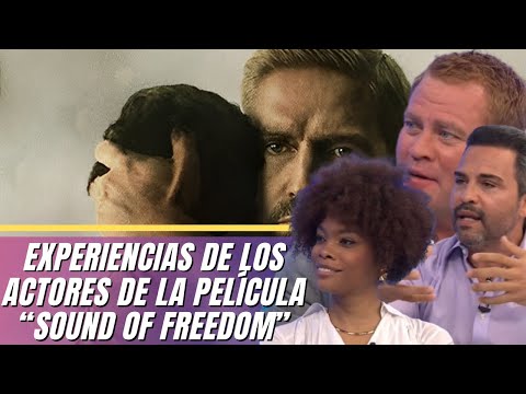 Así habla nuestro actor Manny Pérez y la actriz cubana, Yessica Borroto, sobre Sound of Freedom