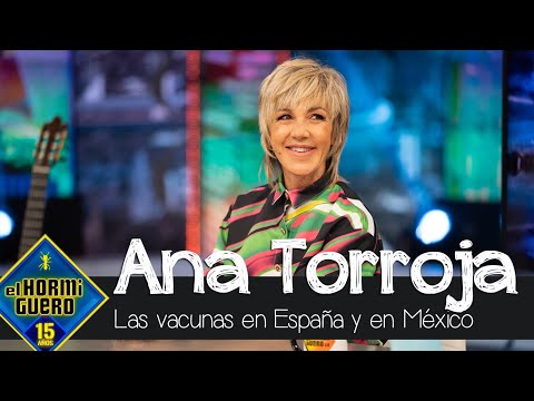 Ana Torroja explica la diferencia entre México y España a la hora de vacunarse - El Hormiguero