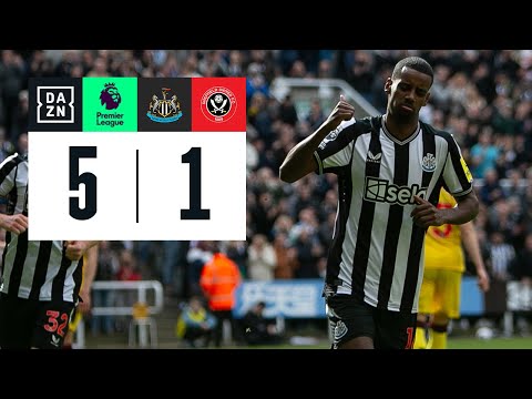 Newcastle vs Sheffield United (5-1) | Resumen y goles | Highlights Premier League