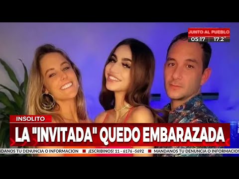 Le regaló un trío.. ¡y la invitada quedó embarazada!