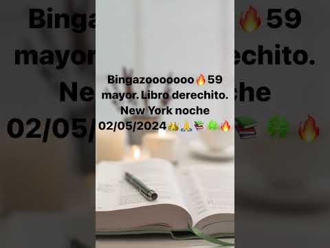 Bingazooo5??9??New. York. Noche libro 02/05/2024