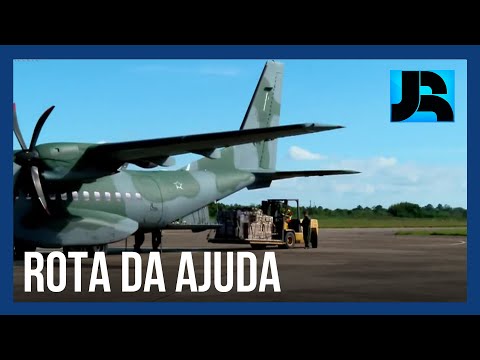 Jornal da Record acompanha as Forças Aéreas Brasileiras em rota de envio de ajuda ao RS