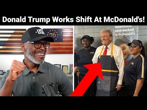 Trump Works At Pennsylvania McDonald's And The Media MELTS DOWN!