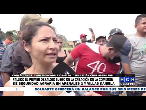 Posponen desalojo de tierras en colonias Arenales No.2 y Villa Daniela, SPS