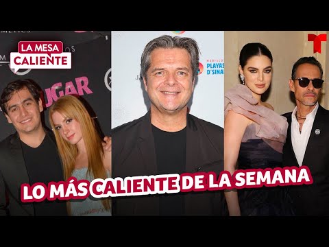 Marc Anthony saca seguro de divorcio, las visitas a la mesa de Imelda Garza y Ariel López Padilla