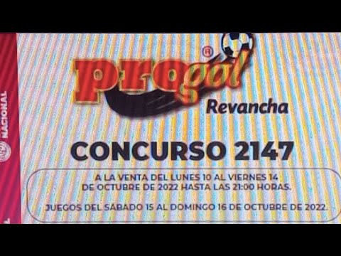 Resultados Progol 2147