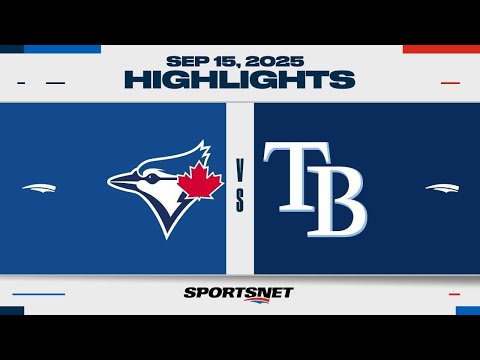 MLB Highlights | Blue Jays vs  Rays - September 15, 2025