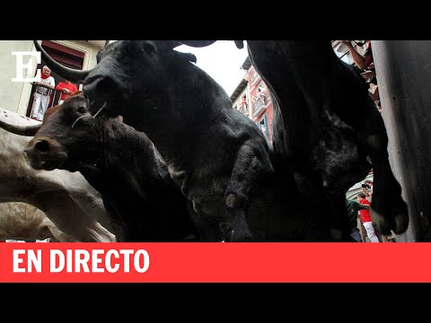 SANFERMINES 2023 | El octavo y último encierro, en directo: ganadería de Miura | EL PAÍS