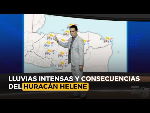 Lluvias Intensas y consecuencias del Huracán Helene