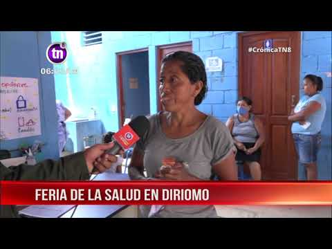 MINSA desarrolla ferias de salud para la población de Diriomo - Nicaragua