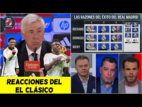 REAL MADRID Ancelotti analiza El Clásico Que el Barça merecía ganar hay que verlo | Fuera de Juego