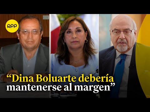 Sobre Nicanor Boluarte: Luis Lamas Puccio considera Dina Boluarte debe mantenerse al margen