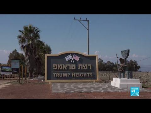 Trump heights : une colonie israélienne en l'honneur du président Donald Trump
