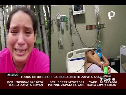 Chiclayo: joven ofrece su riñón para pagar clínica donde esta internado su padre