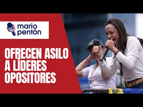 Ofrecen asilo a María Corina y Edmundo González ¿Qué harán? Venezuela en la calle