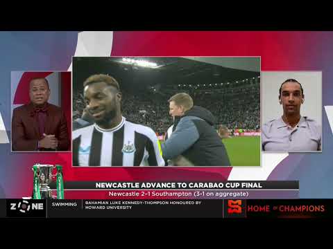Newcastle advance to Carabao Cup Final, Newcastle 3-1 Southampton (on agg), Zone reacts