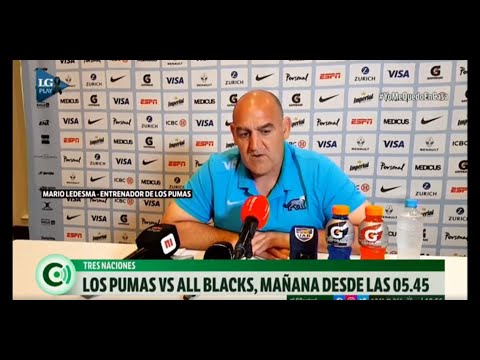 Los Pumas vs All Blacks: las declaraciones de Mario Ledesma y Ramiro Moyano