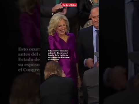 ¿Esposa de Joe Biden beso? al esposo de Kamala Harris? #shorts