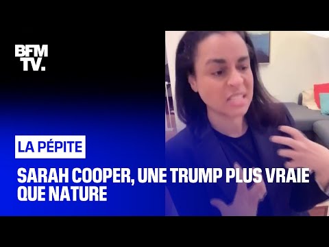 Sarah Cooper, une Trump plus vraie que nature