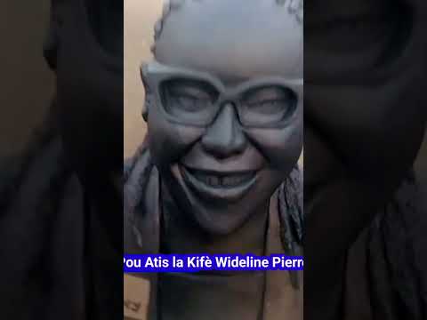 #youtubeviewer #yon Atis fe statue Mme Wideline Pierre Sou Kanal irigasyon an