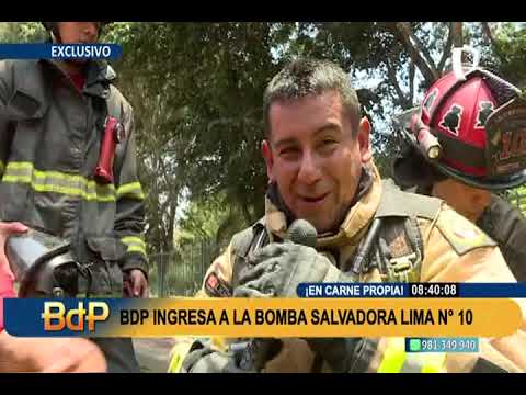BDP ingresa a bomba salvadora Lima N° 10