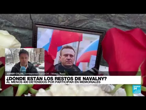 Informe desde Moscú: incertidumbre por ubicación de los restos de Navalny