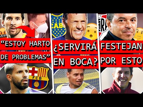 MESSI explota vs PERIODISTAS y ¿AGÜERO a BARÇA+ BOCA y su INSÓLITO plan+ RIVER festeja esta NOTICIA