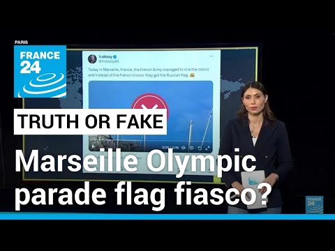No, French pilots did not ‘accidentally’ paint Russian flag during Marseille Olympic parade flyover