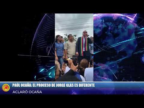 Paúl Ocaña: Aclaró que de ratificarse la culpabilidad sobre Jorge Glas no lo regresará a la cárcel