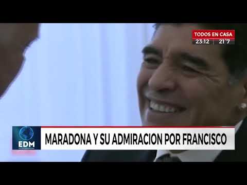 Maradona y su admiración por el Papa Francisco