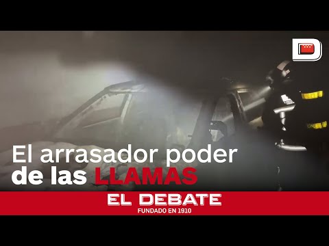 El incendio en un concesionario de Madrid en el que han ardido dos coches