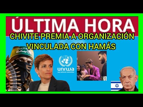 CHIVITE PREMIA A UNRWA CON UN PREMIO POR LA PAZ