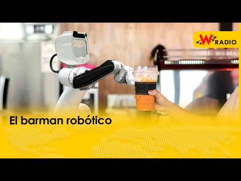 Conozca el barman robótico