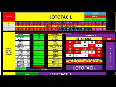 LOTOFACIL RESULTADO 3150