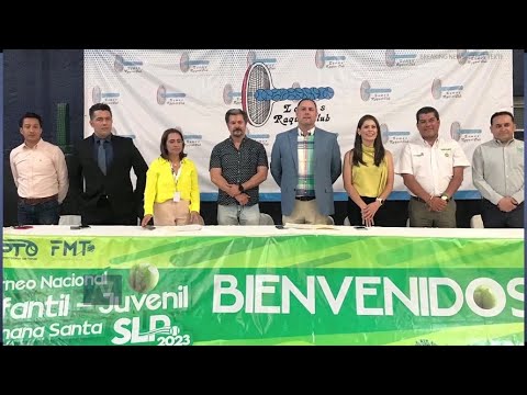 Inauguran el Torneo Nacional de Tenis Infantil-Juvenil de Semana Santa