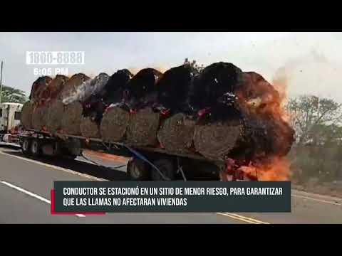 Carretera sur en llamas: Rastra se incendia y genera caos en pobladores