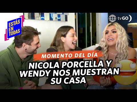 Estás en Todas: Nicola Porcella y Wendy Guevara nos muestran su casa en México (HOY)
