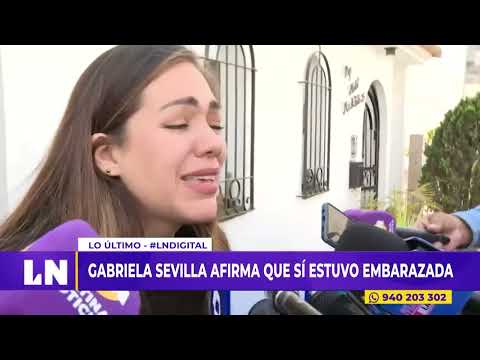 Gabriela Sevilla declara ante la prensa sobre su desaparición