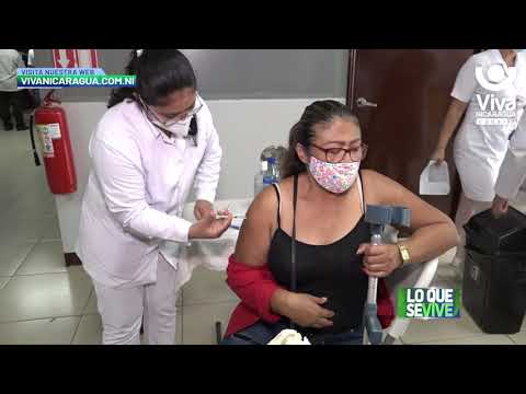 Noveno día de Vacunación Voluntaria contra la Covid-19 en Managua