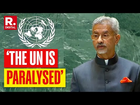 Jaishankar’s Unsparing Takedown Of Un At The Unga Speech In New York