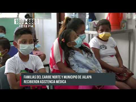 Realizan mega feria de salud en honor a Sandino, en Rosita - Nicaragua