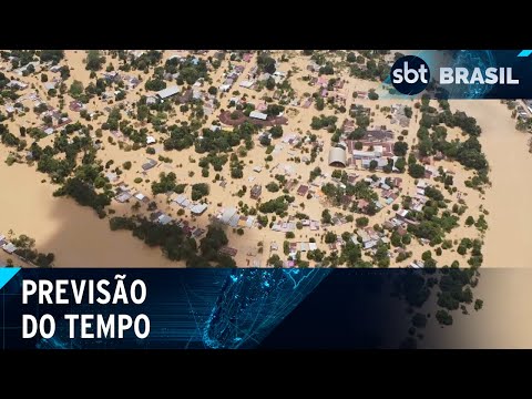 Estados brasileiros devem receber chuvas | SBT Brasil (17/04/24)
