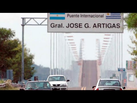 Instalación de carriles en el Puente Paysandú facilita el ingreso de turistas