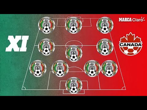 Posible alineacio?n de Me?xico vs Canada?: Chucky Lozano, Rau?l Jime?nez y Tecatito Corona, el tride