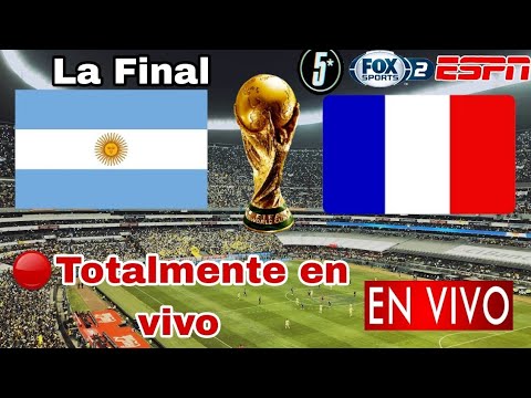 Argentina vs. Francia en vivo,  La Final Mundial Qatar 2022 en vivo