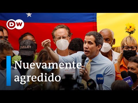 Juan Guaidó es sacado a empujones e insultos de un restaurante
