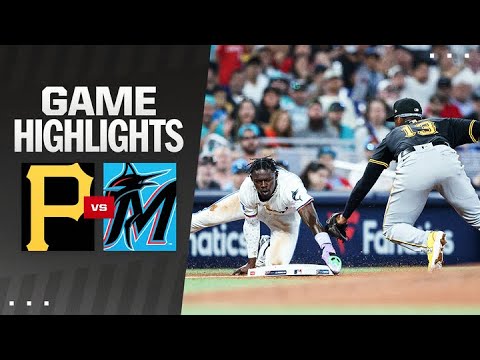 Pirates vs. Marlins Game Highlights (3/28/24) | MLB Highlights